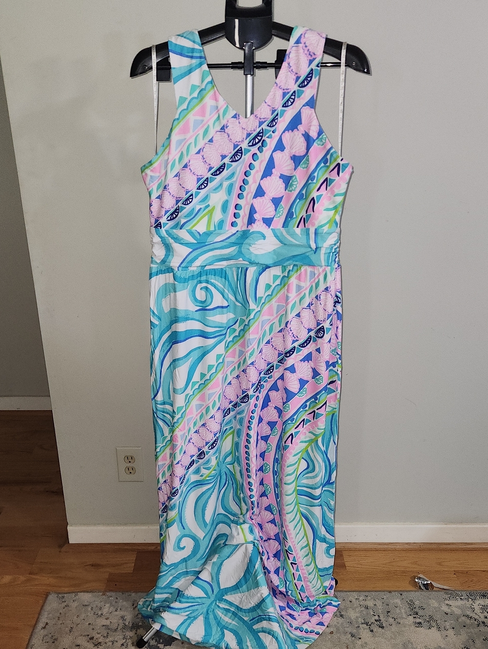 Lily Pulitzer Marco Maxi Dress In Coco Island. Size XL